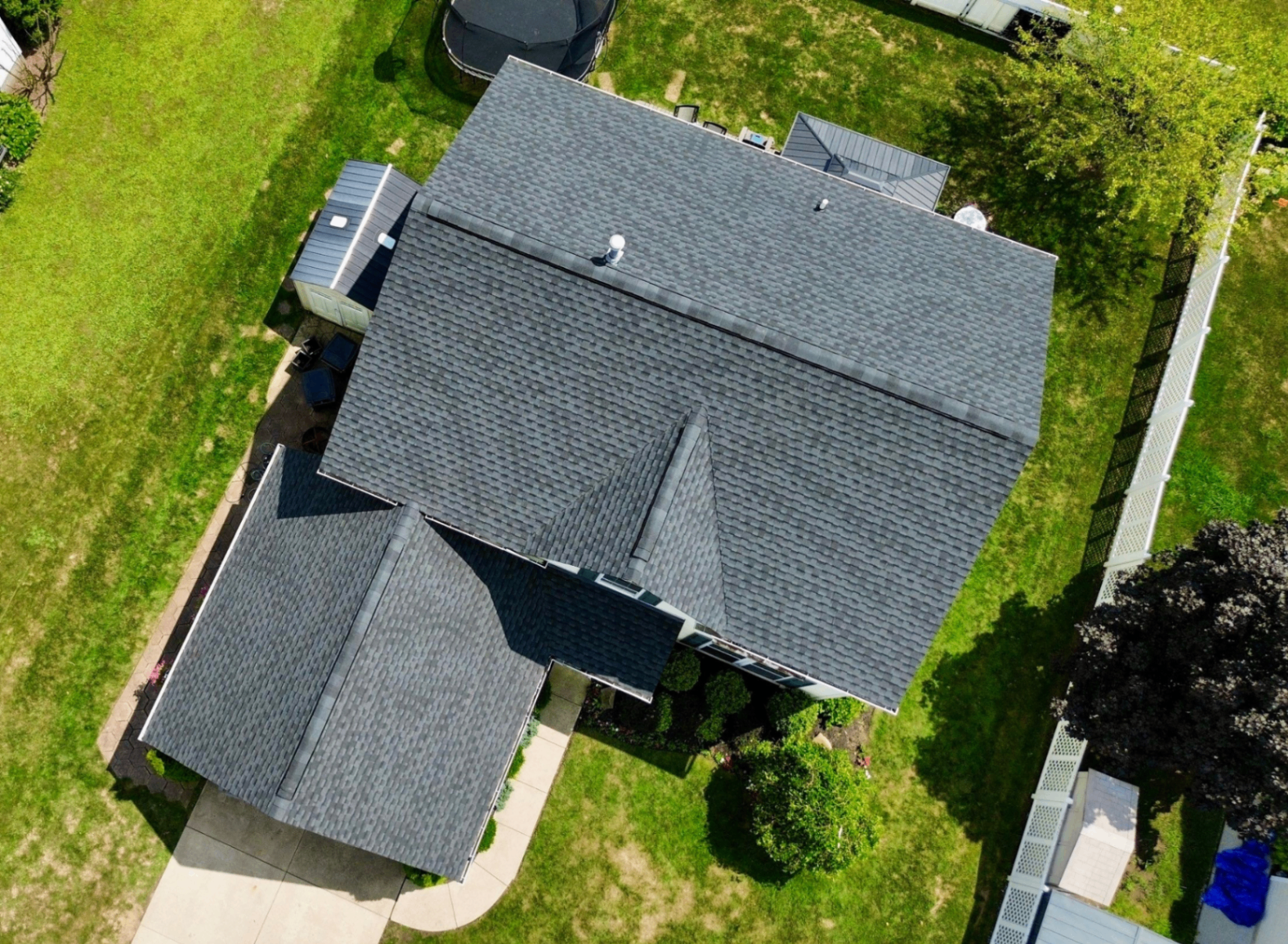 Wind Damaged Roof on Home Gets an Upgrade - view 2